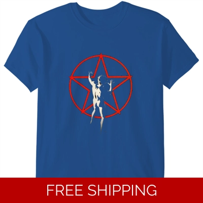 Le Studio Classic T-Shirts Red Star Man